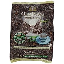 OLD TOWN 3 IN 1 Natural Cane Sugar White Coffee, 19 Ounce