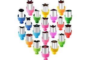 Vegetable Cutter Shapes Set, 20pcs