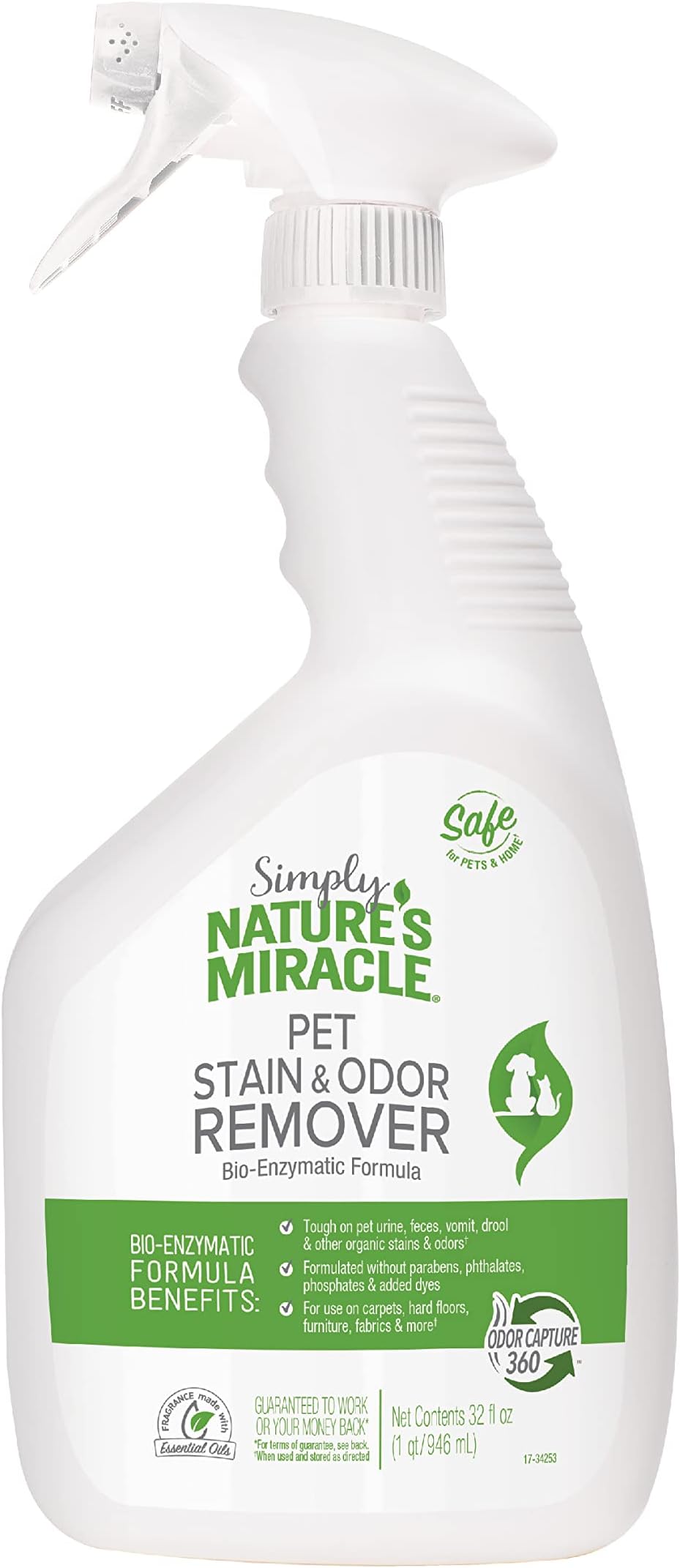 Simple Nature's Miracle Pet Stain & Odor Remover