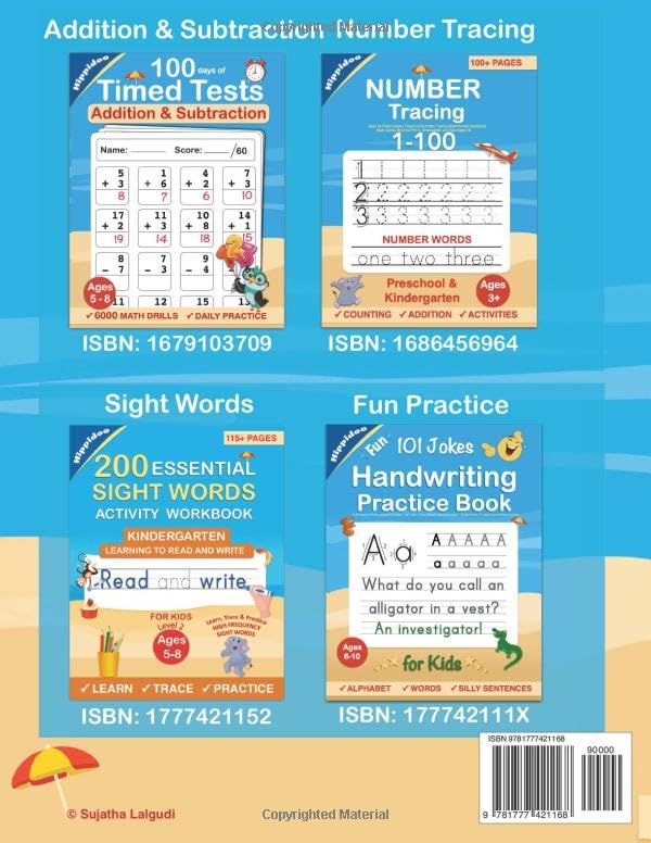 Kindergarten Math Workbook: Practice Number Addition, Subtraction, Measurement, Shapes, Time and Money - Image 2