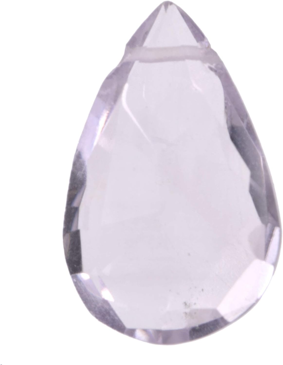 Pink Amethyst Briolette Beads ~14mm (1)