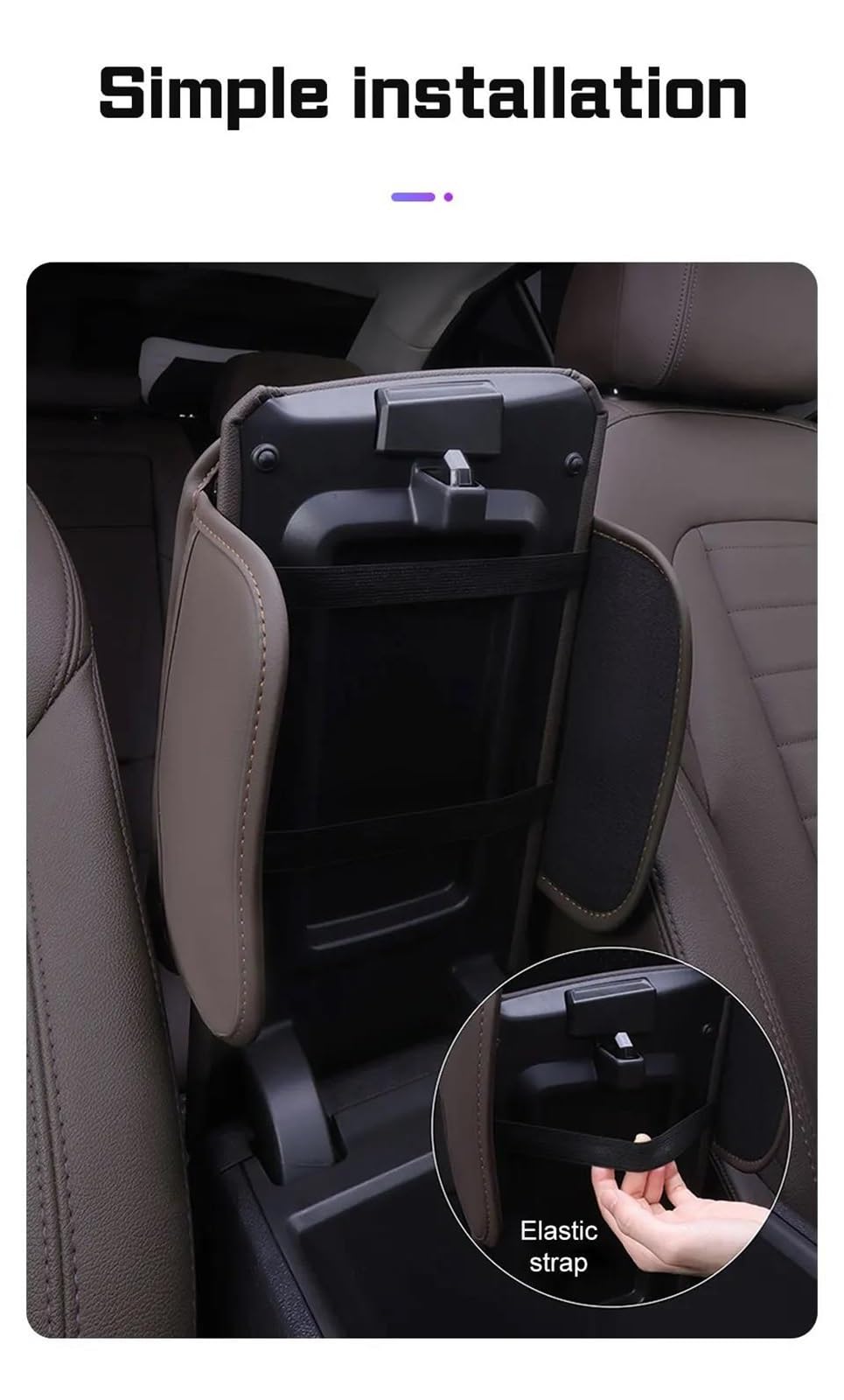 Copri Bracciolo Auto Per Line Per Sportage Per Carnevale | Per Kia GT Copertura Bracciolo Centrale Pelle Resistente Avvolgimento Morbido Resistente All'usura HIMIUSIKTC