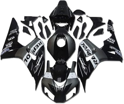 MC Black Silver White Fairing Fit for Honda 2006 2007 CBR1000RR CBR 1000RR Injection Mold ABS Plastics New Bodywork 06 07 M100