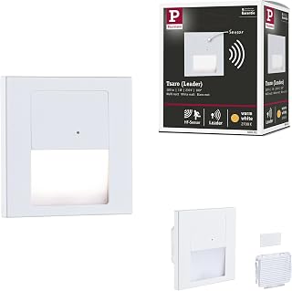 Paulmann 80002 LED Wandeinbauleuchte Tsaro eckig 80x36mm 1W 80lm 230V 2700K Weiß matt