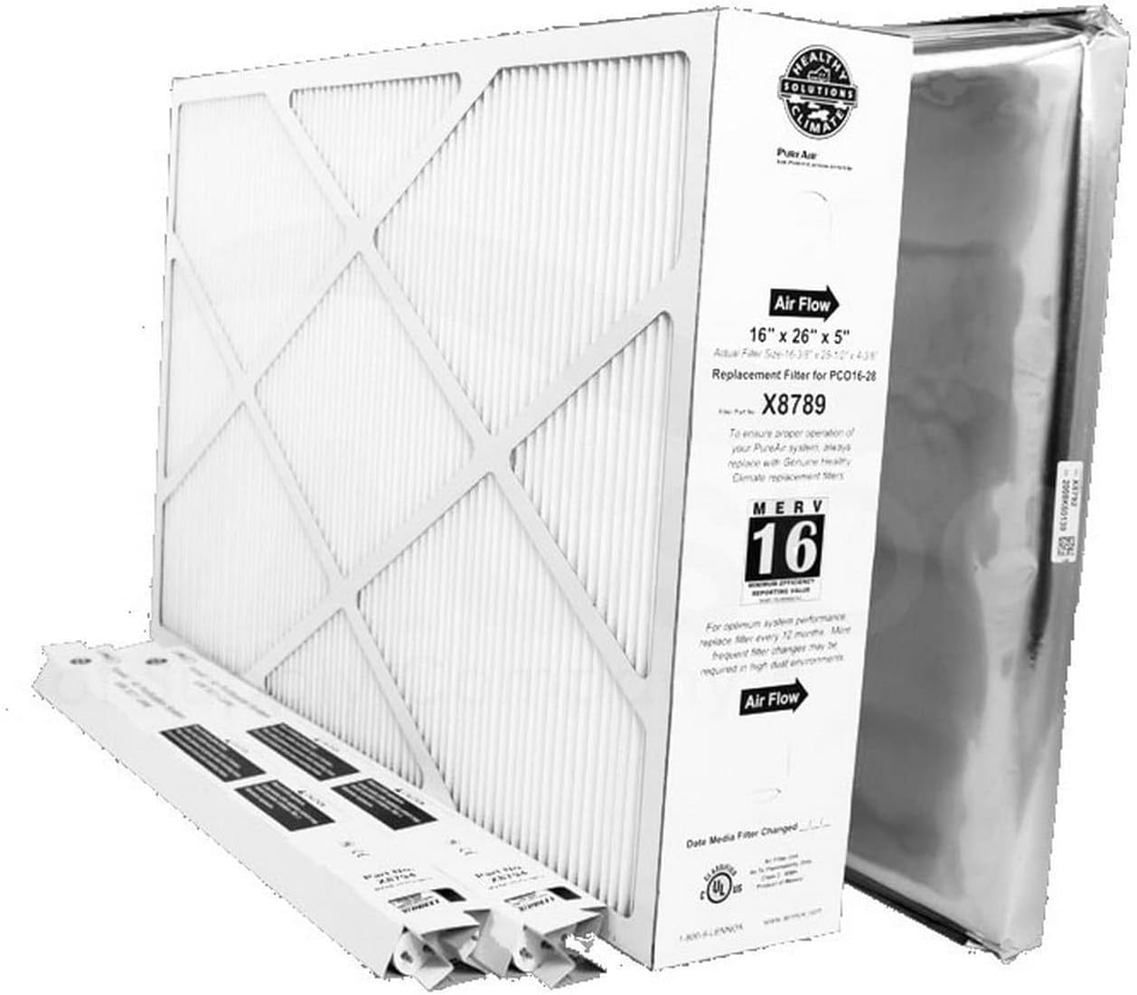 Lennox X8796 MERV 16 Maintenance Kit for PureAir Air Cleaner Model PCO16-28