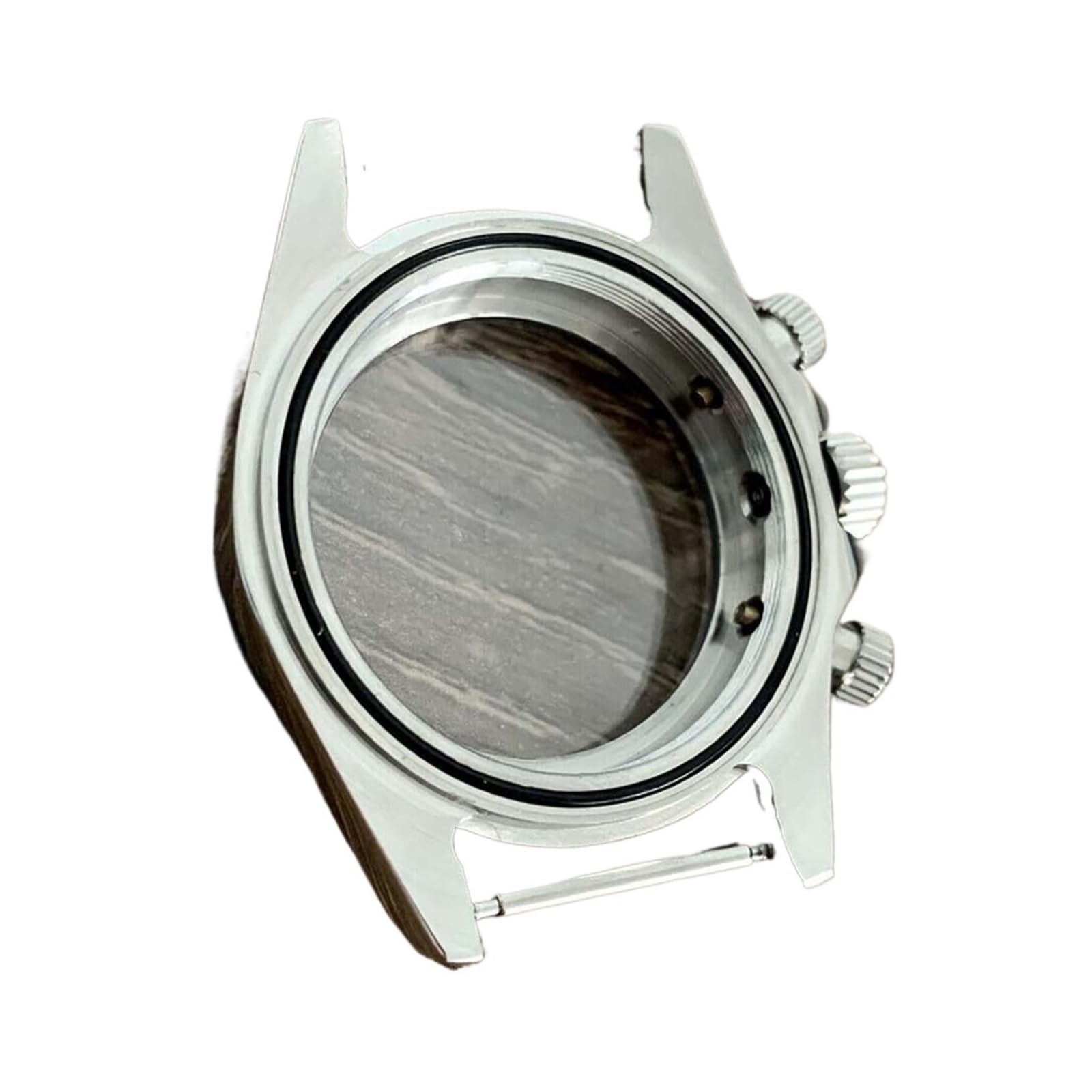 Boîtier VK63 en acier 316L avec verre saphir inrayable pour montre chronographe