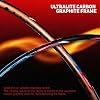 Li-Ning Ignite 8 Badminton Racket 5U G6 77 Grams, Black Red