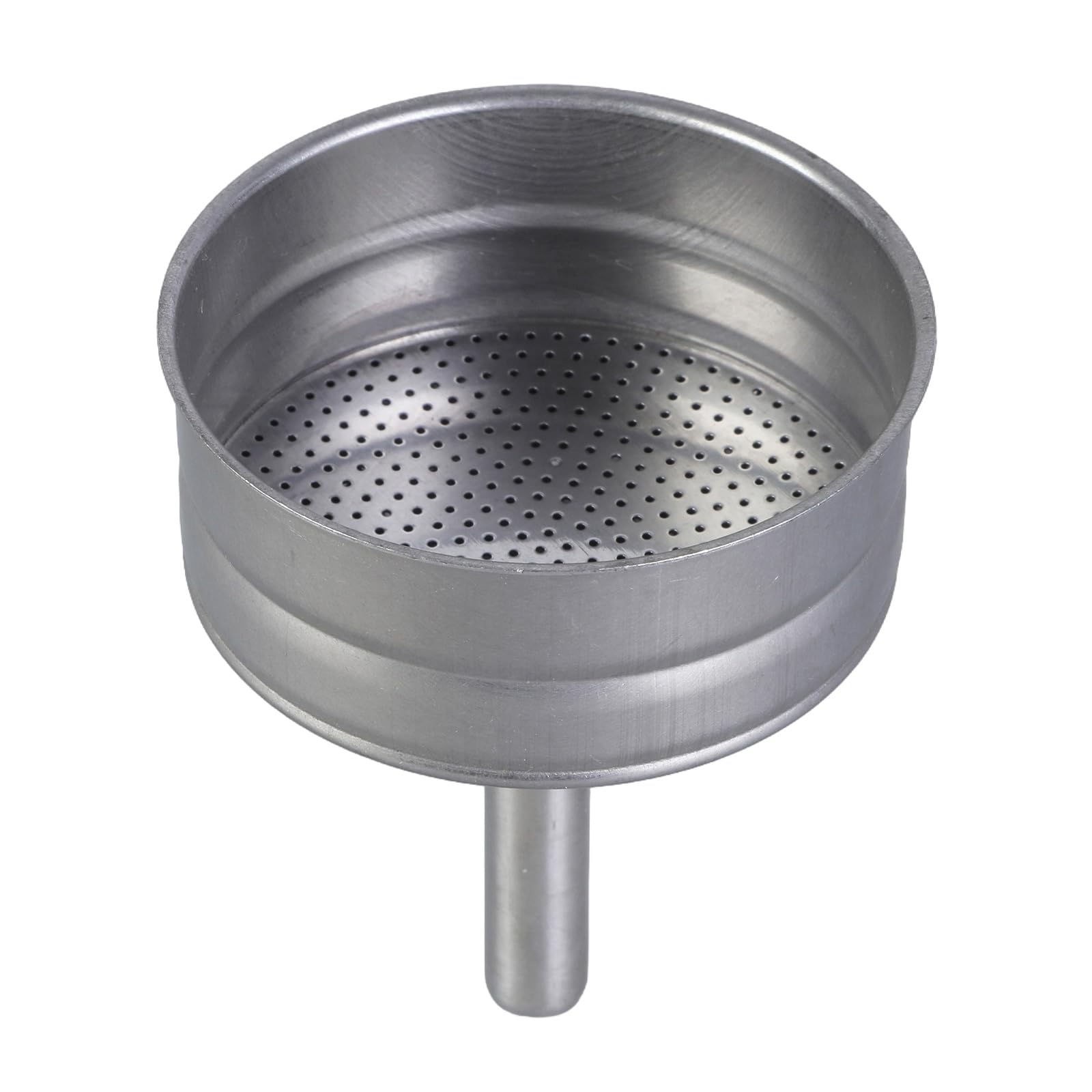 Tsophreniq Delicate Designs Coffee Filter Funnel Stainless Steel Coffee Pots Funnel for 6 Cup Capacity for Lover