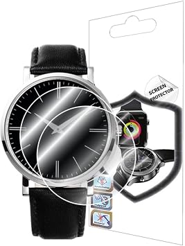 Ecr Mobile 38mm HD Flexible Nano Screen Protector for All Round Glass Watches 2 Pieces