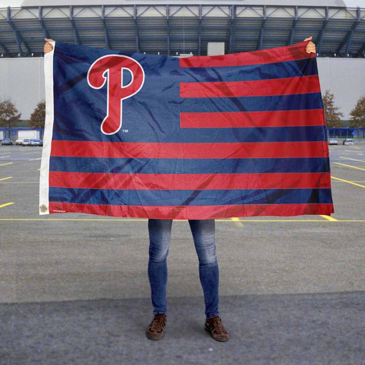 Philadelphia Baseball Nation Flag 3x5 Banner - Image 5