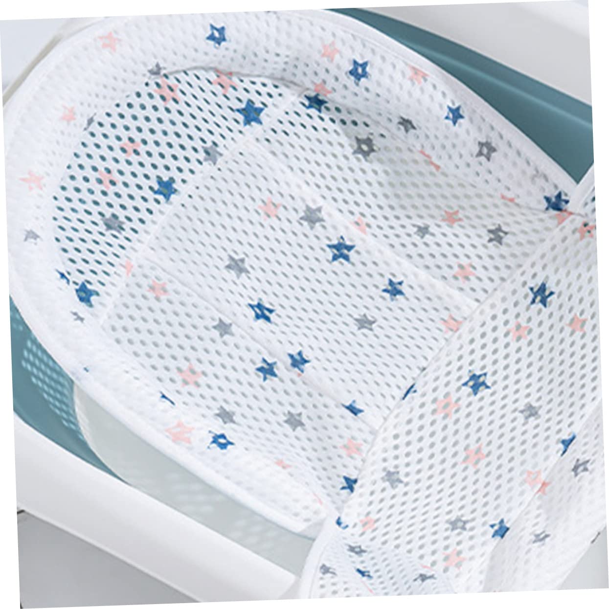 UPKOCH 3piezas Asiento Para Transpirable y Soporte Antideslizante Para Bañera Para Recién Nacidos y