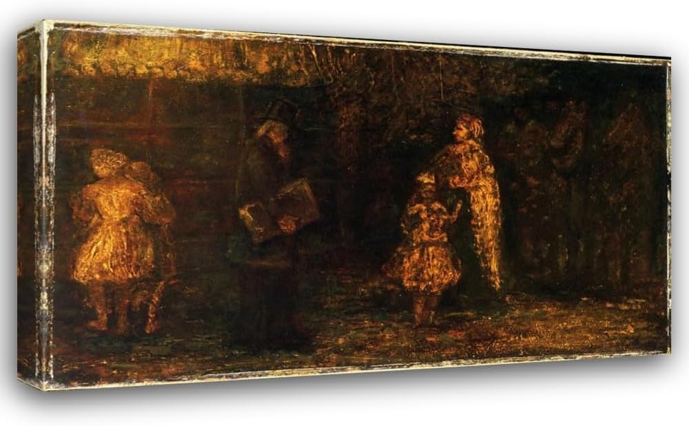 ArtDirect The Poor Artist Custom Framed Art Print Giclee Print or Canvas Options with Various Sizes and Customization by Albert Pinkham Ryder