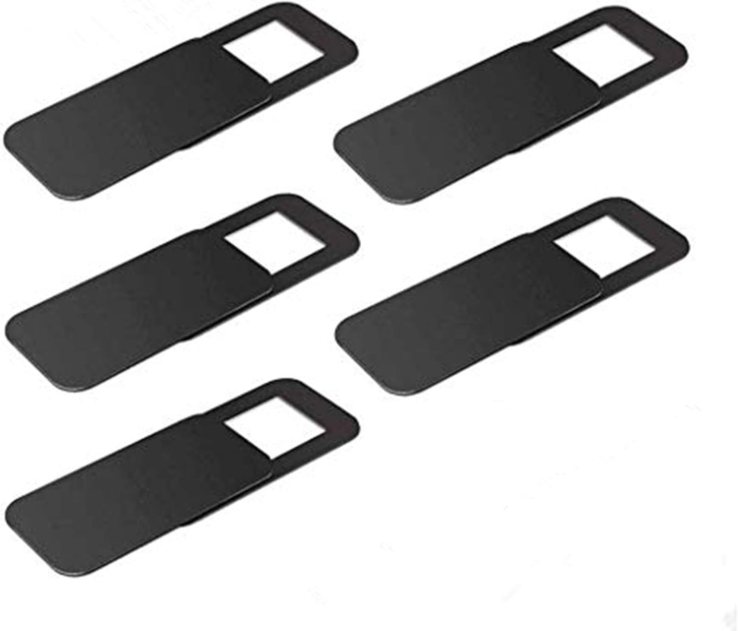 HeyMillion Webcam Cover, 0.027 inch Ultra-Thin Webcam Cover Slider Camera Cover for MacBook Pro, Laptop, Mac, PC, Surfcase Pro, iPhone, Protecting Your Digital Life (5 Pack)