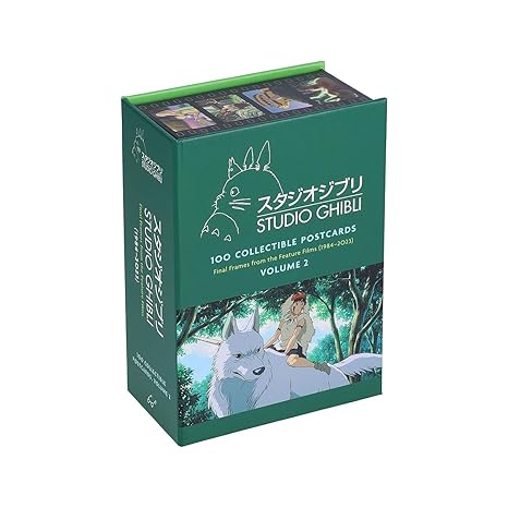 Studio Ghibli 100 Collectible Postcards: Final Frames from the Feature Films 1984-2023 (2)