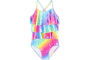 Enchanting Rainbow Bathing Suit for Girls