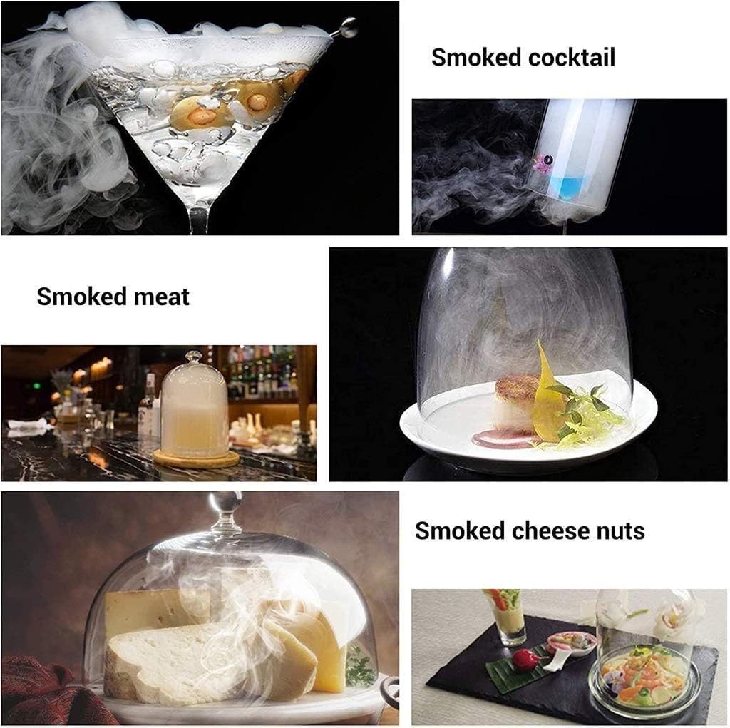 ウイスキースモーカー、カクテルスモーカー、肉、サーモンソーセージ、カクテルドリンク、キッチンハンドヘルド、屋内、屋外用の食品コールド