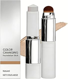 Base de maquillaje en barra que cambia de col...