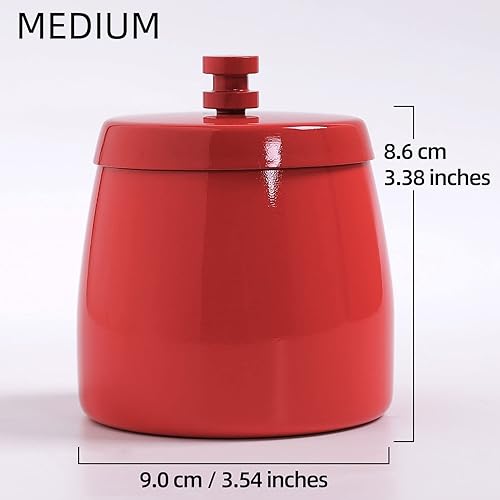 Miniatura 57 de Cenicero con tapa para cigarrillos, de acero inoxidable, sin humo, sin olor, resistente al viento, ceniceros para el hogar, oficina, mesa, exterior