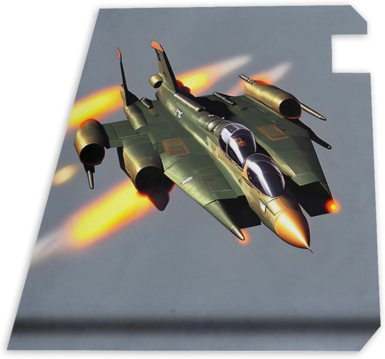 Jet Fighters Mailbox Covers Magnetic Post Box Cover Wraps Standard Size 21x18 Inches for Garden Yard Decor