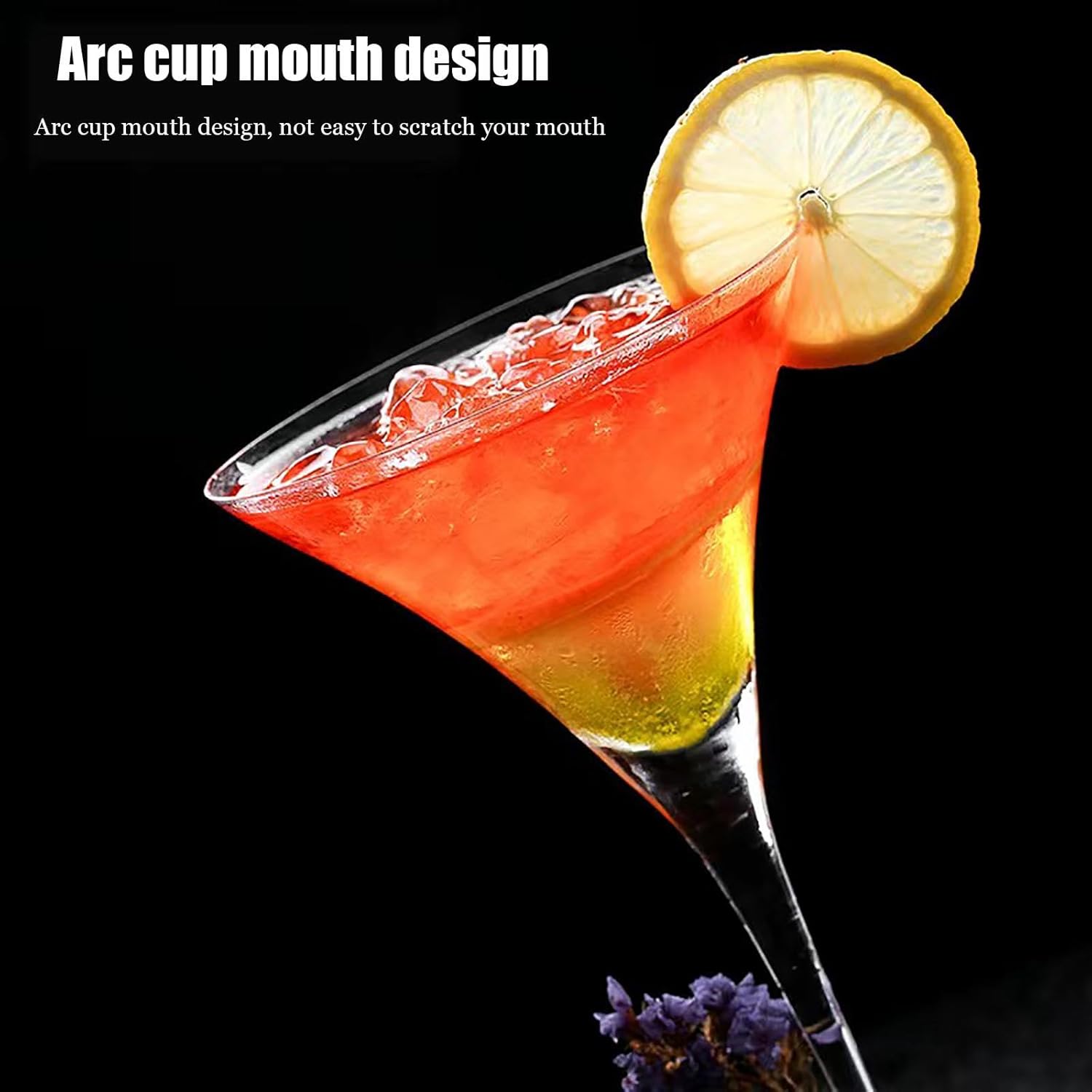 300ML Cocktail Glasses,Transparent Martini Glass,Champagne Glasses,Champagne Flutes,Whiskey Glass,Whiskey Glasses for Men,Bar Glasses,Glassware,Drinking Glasses,Cups,Goblet