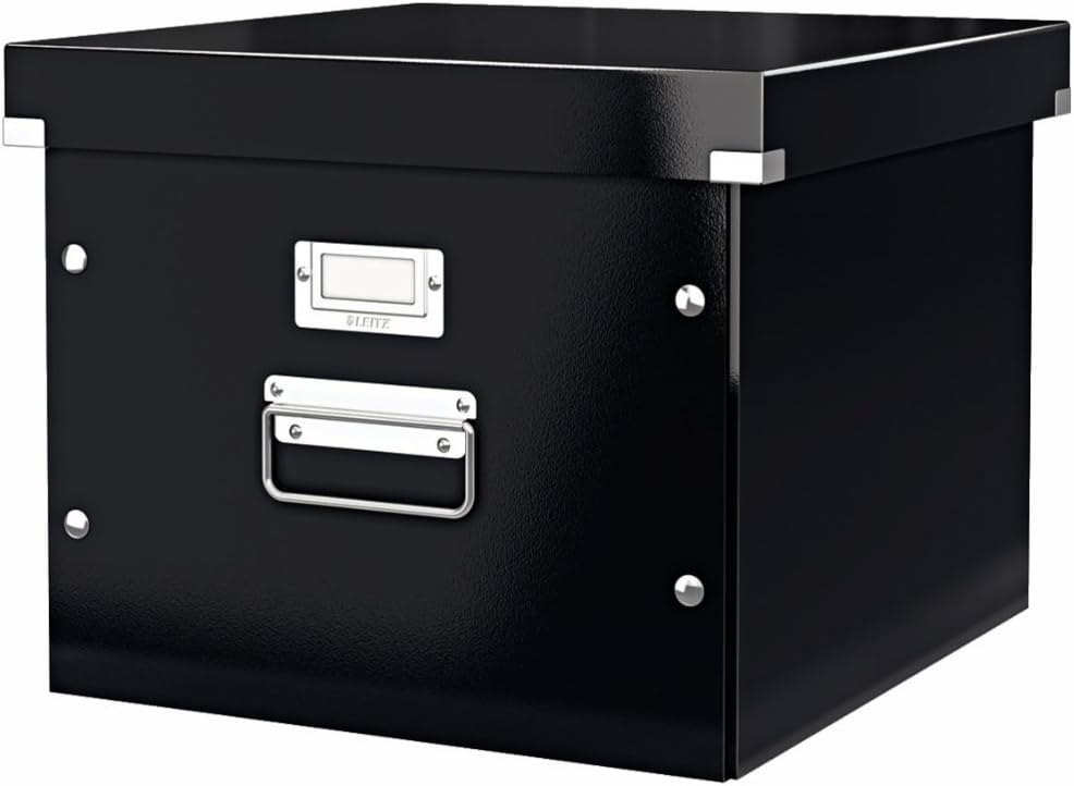 Leitz Snap N Store A4 Suspension Files Box - Black