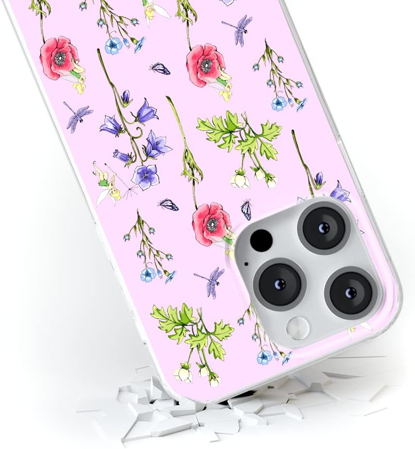 ERT GROUP Mobile Phone case for Apple iPhone 14 PRO MAX Original and Officially Licensed Disney Pattern Tinker Bell 004 optimally adapted to The Shape of The Mobile Phone, case Made of TPU