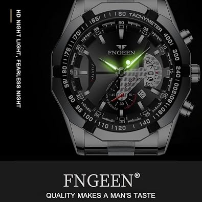 4Pcs Wholesale Watches Men Luxury Stainless Steel Strap Calendar Waterproof Analog Quartz Wristwatch with Box