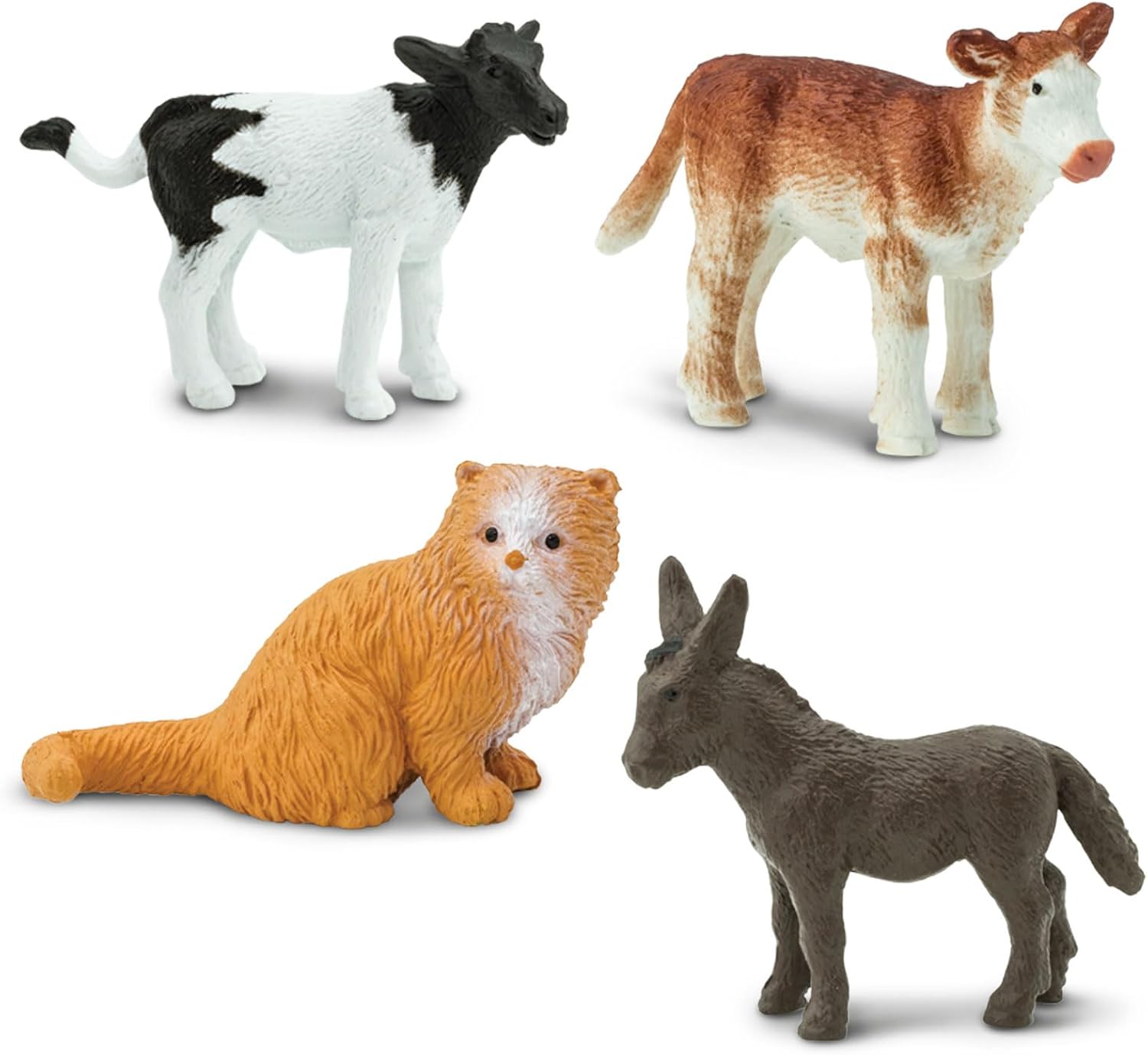 Safari Ltd. Farm Babies Bulk Bag - Set of Miniature Toy Figurines - 48 Piece Collection for Boys, Girls & Kids Age 3+