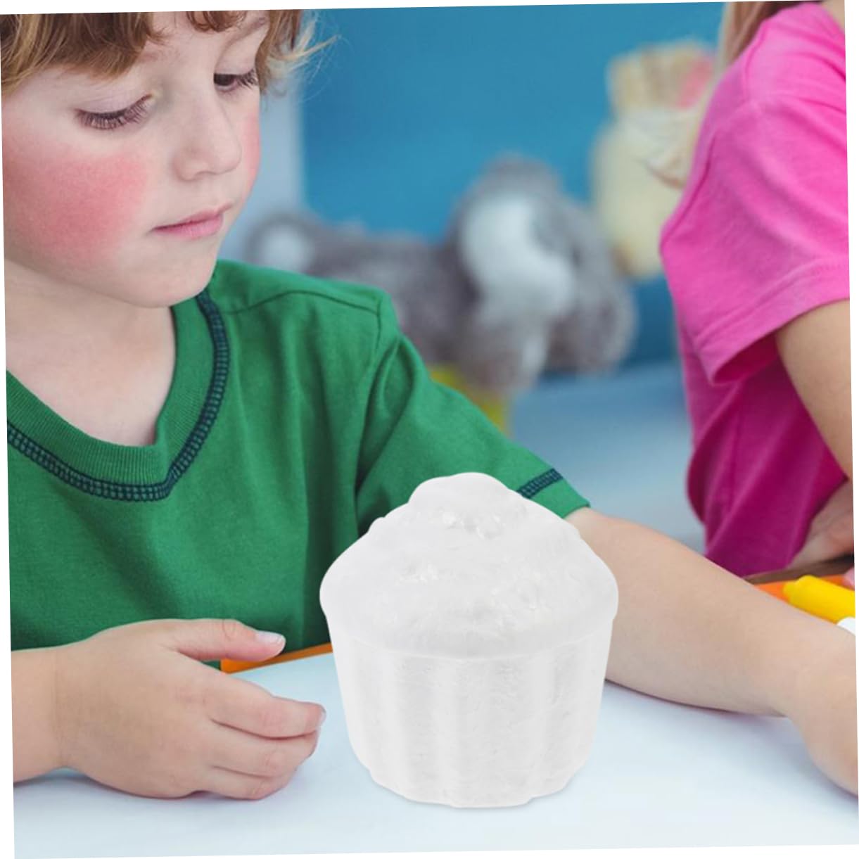 Toddmomy 5pièces Modèles Gâteau Mousse Blanc pour Décoration DIY Peinture Gâteau Bricolage Fête Accessoires