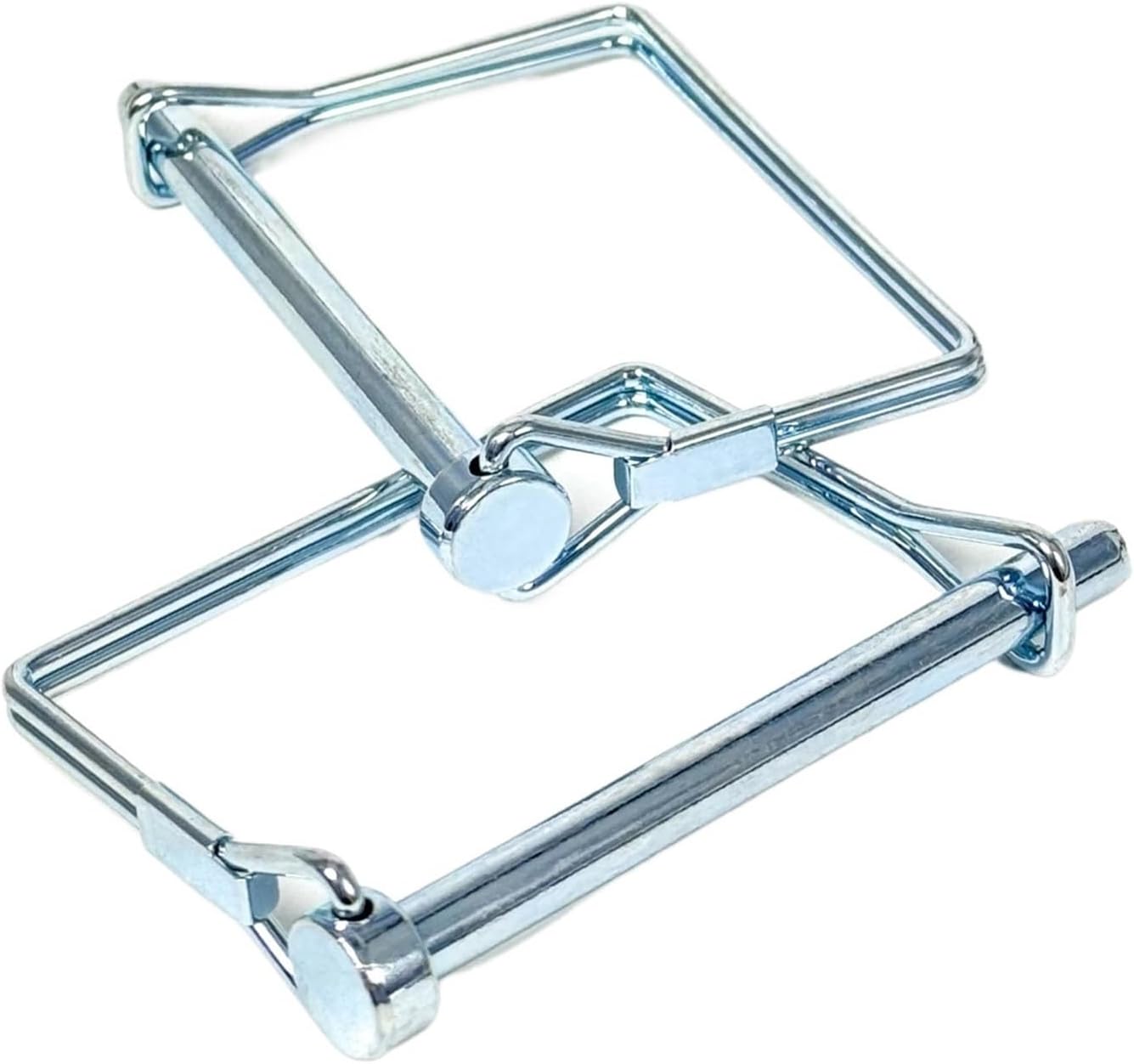 Trailer Pin 26pcs Square Shaft Locking Pin Safe Coupler Latch Farm Lawn RV Trailer Truck Boat for Different Cars or Ship for Farm Hitches Lawn Use