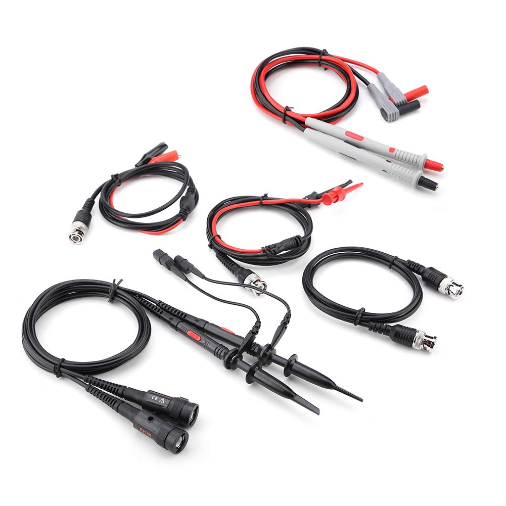 Przewody pomiarowe Zestawy przewodów pomiarowych Kabel multimetru Przewód multimetru P1260d Oscyloskop Przewody pomiarowe multimetru z zaciskami krokodylowymi Zestaw wymiennych końcówek sondy