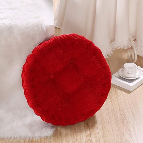 Miniatura 3 de Hausadler Cojines redondos cómodos para silla de 15 pulgadas de profundidad. Cojín suave para asiento de oficina