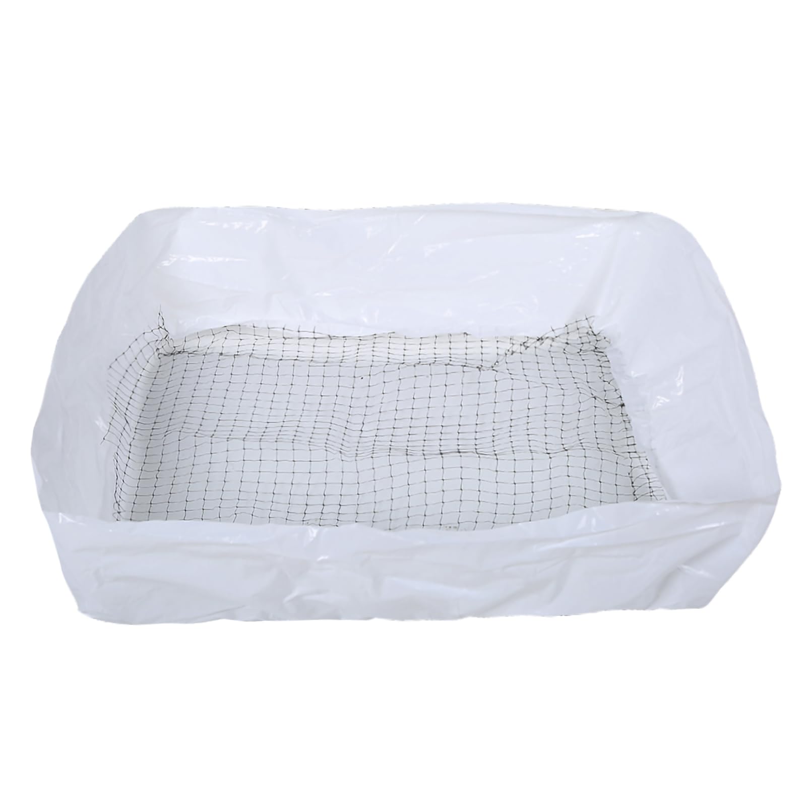 Bolsas de arena para gatos, 20 bolsas de filtro de nailon para caja de arena para gatos, herramienta desodorizante para una fácil eliminación de residuos de gatos, para dueños de gatos
