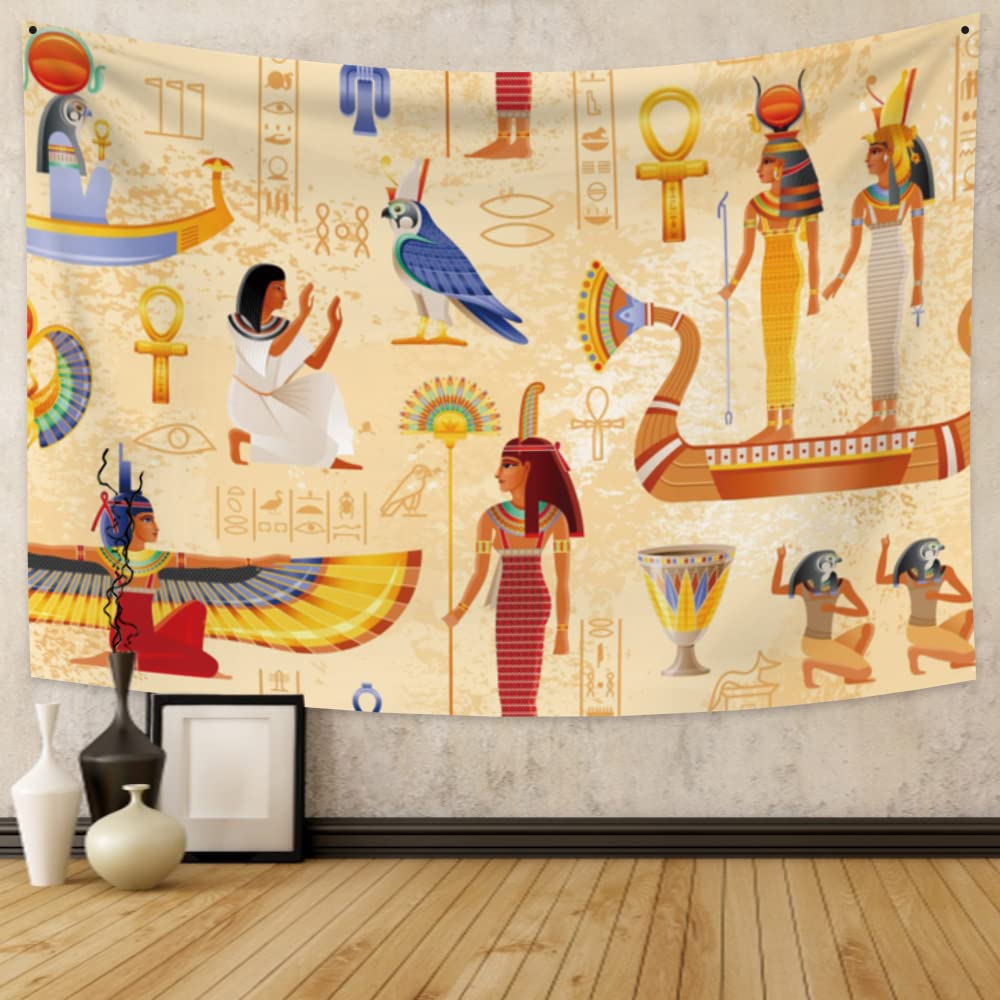 YONGFOTO 150x100cm Ancient Egypt Tapestry - Image 3
