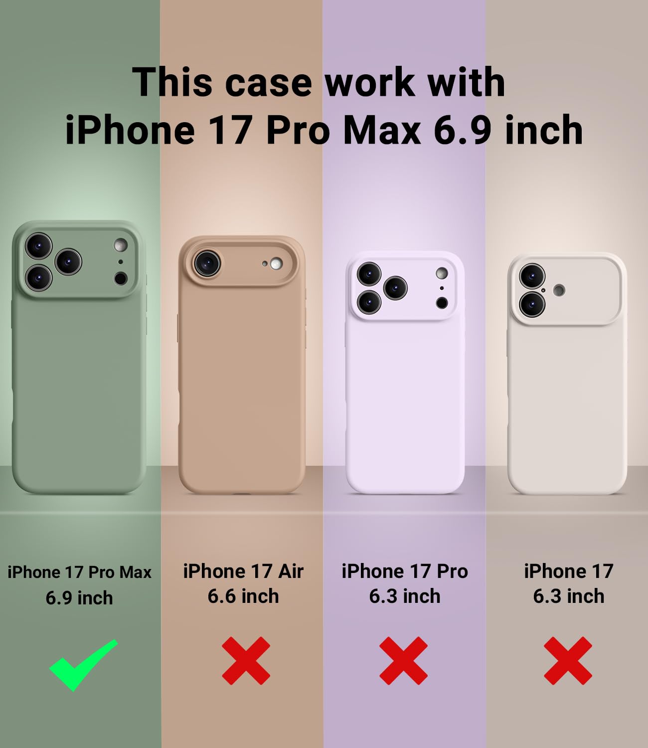 Amazon.com: OTOFLY Magnetic for iPhone 17 Pro Max Case,Compatible
