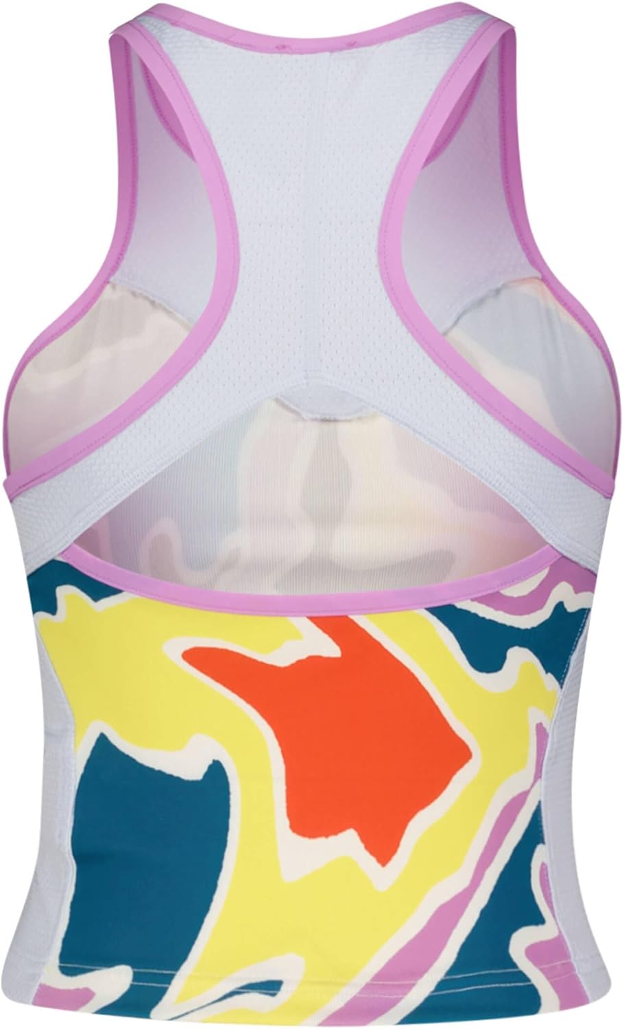 Nike Court Women's DRI-FIT SLAM Tennis Tank TOP, Multicolor, Large