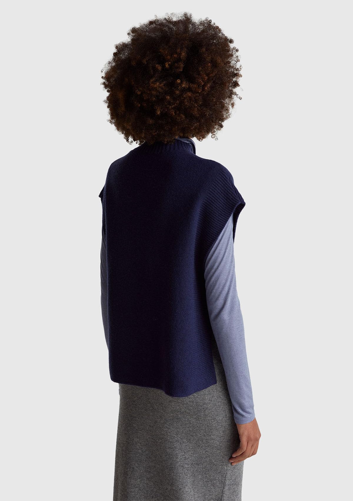 United Colors of Benetton Maglia G/C S/M 1244d10ef Gilet da uomo Donna (Pacco da 1)