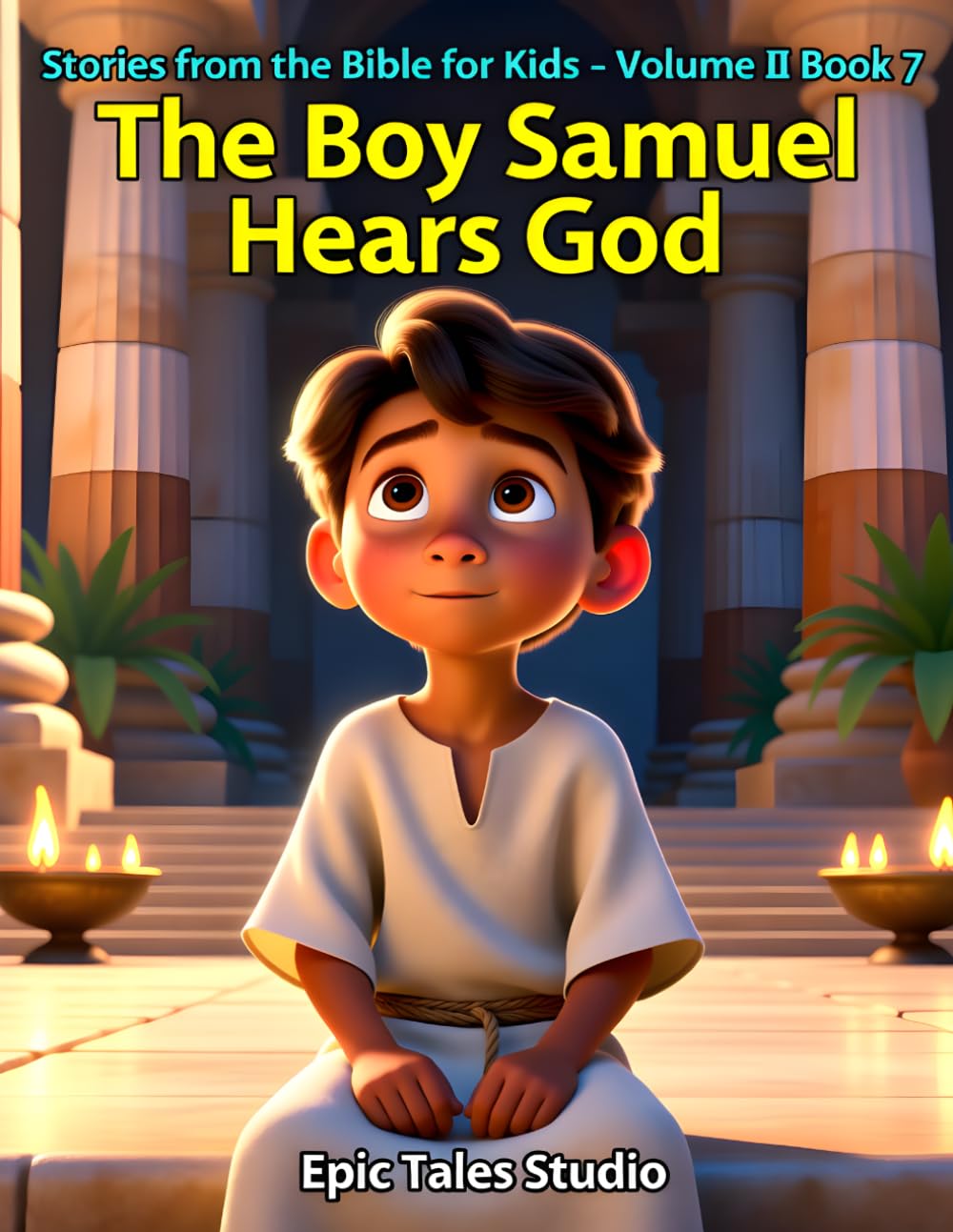 Stories from the Bible for Kids – Volume II Book 7 The Boy Samuel Hears God: A Heartwarming Bible Story About Prayer, Faith, and Hearing God’s Voice
