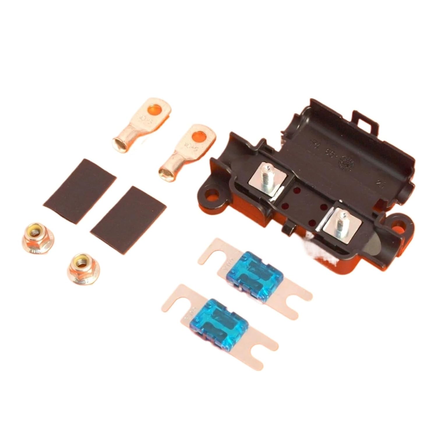 1PCS Automotive Inline Fuse Holder 2PCS 60A Mini Fuse Terminal Heat Shrink