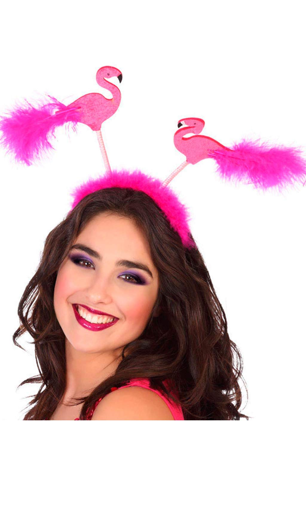ATOSA diadema flamenco fucsia
