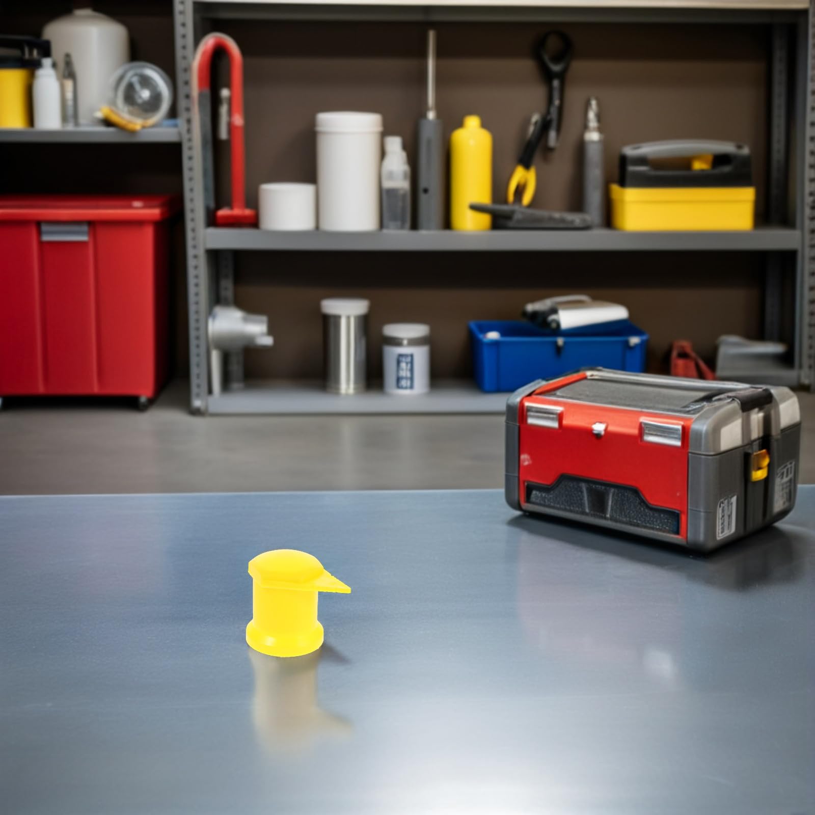 Indicateurs Écrous de Roue Surveillance de Desserrage en Plastique Jaune 33 Mm Lot de 24 pour Voitures et Conditions Météorologiques Difficiles