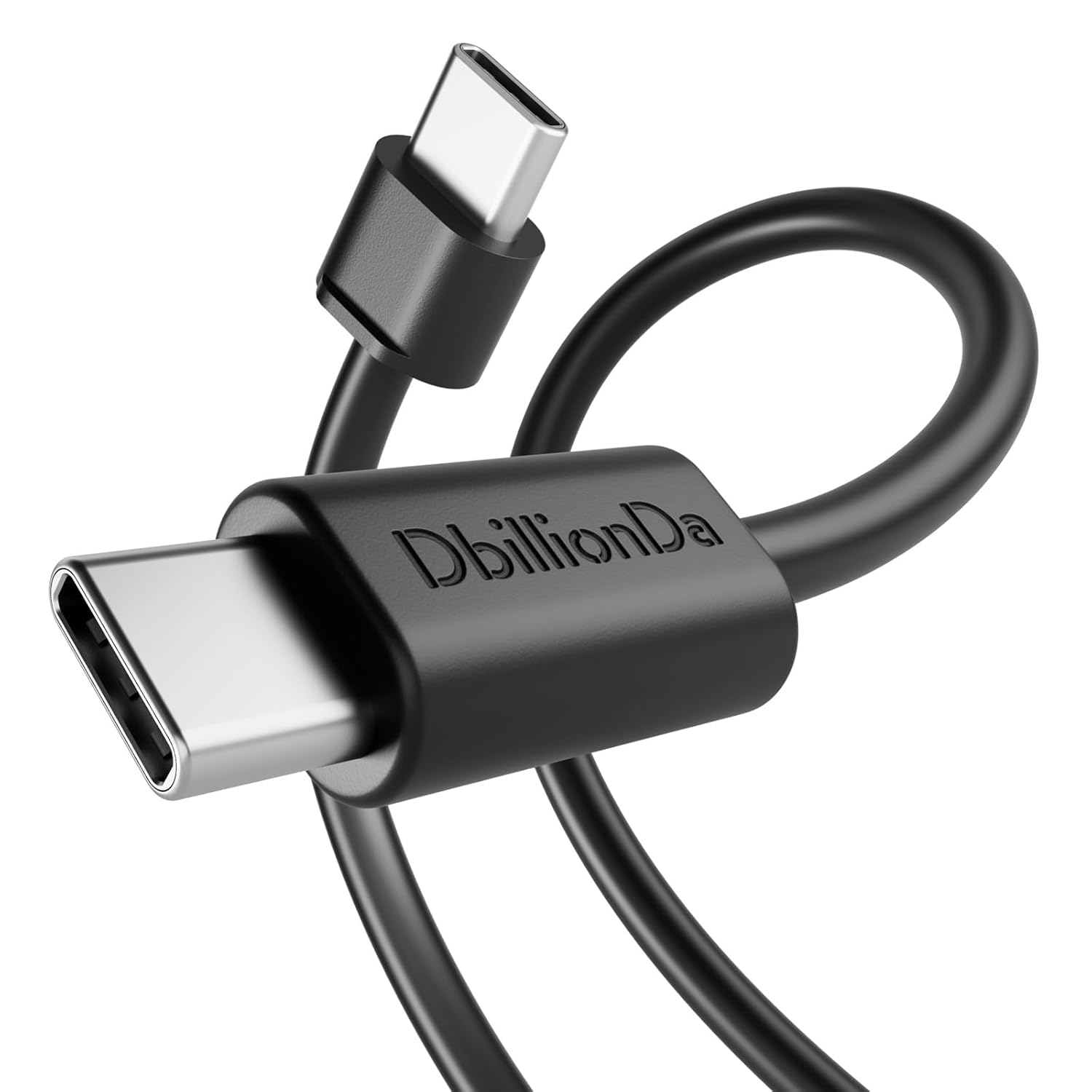 DbillionDa USB C to USB C Cable, Short Connector Charger (6ft, 60W) for iPhone 15, Galaxy S23, MacBook Pro 2020, iPad Pro, iPad Air 4, Pixel, Switch & More – Enhanced Gaming Comfort