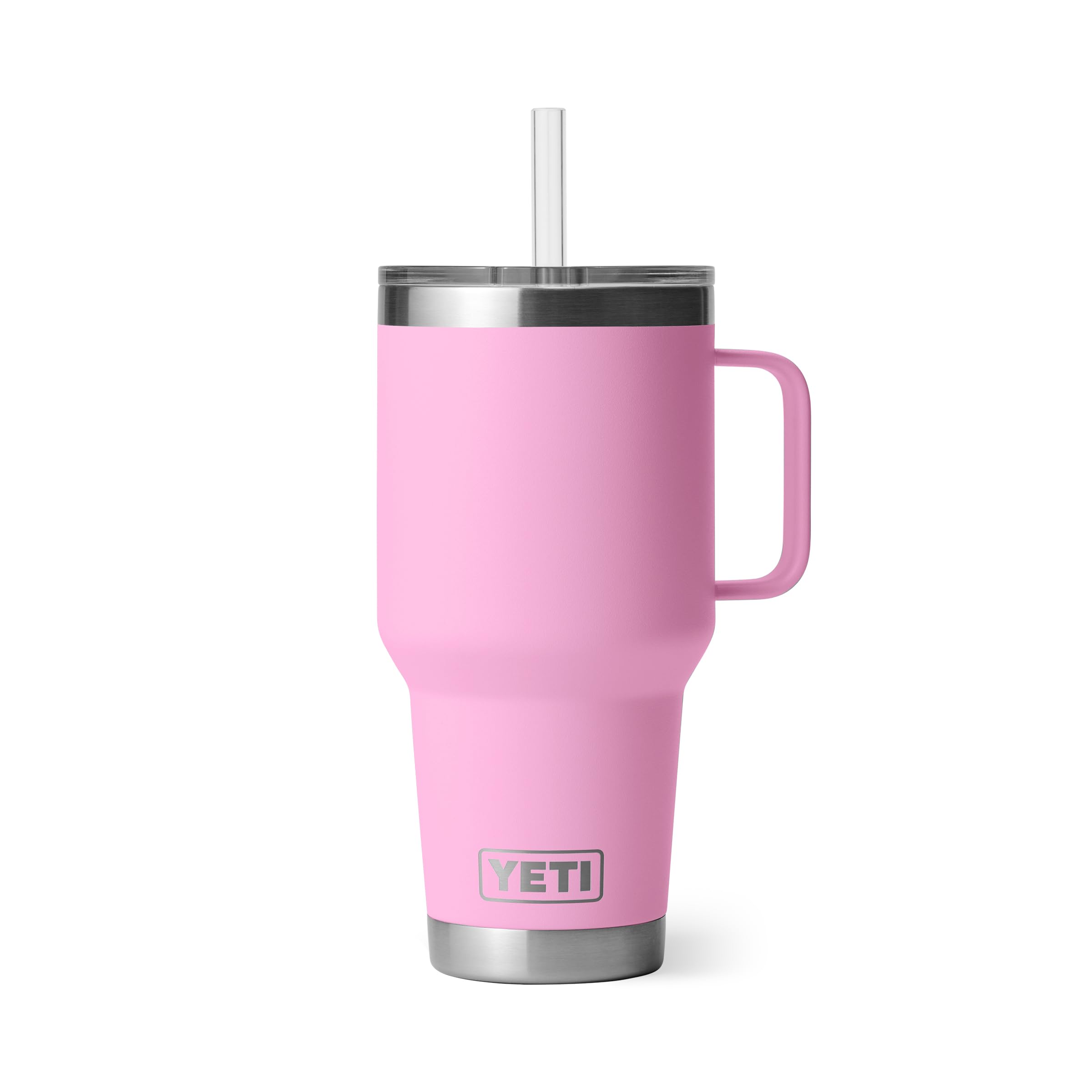 YETI Rambler 35 oz Straw Mug, Power Pink