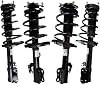 AutoShack Front & Rear Complete Strut & Coil Spring Replacement for 2007-2011 Toyota Camry 4-PC