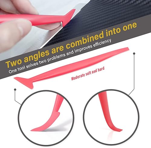 Miniatura 5 de Kit de envoltura de película protectora para automóvil, raspador de esquina, limpiaparabrisas de agua, cortador de cuchillas, pintura de automóvil,