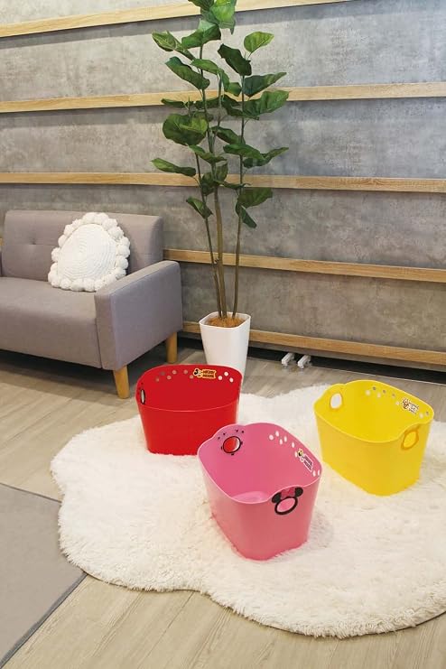 Nishiki Kasei Soft Bucket Minnie Mouse Cherry Pink SQ16