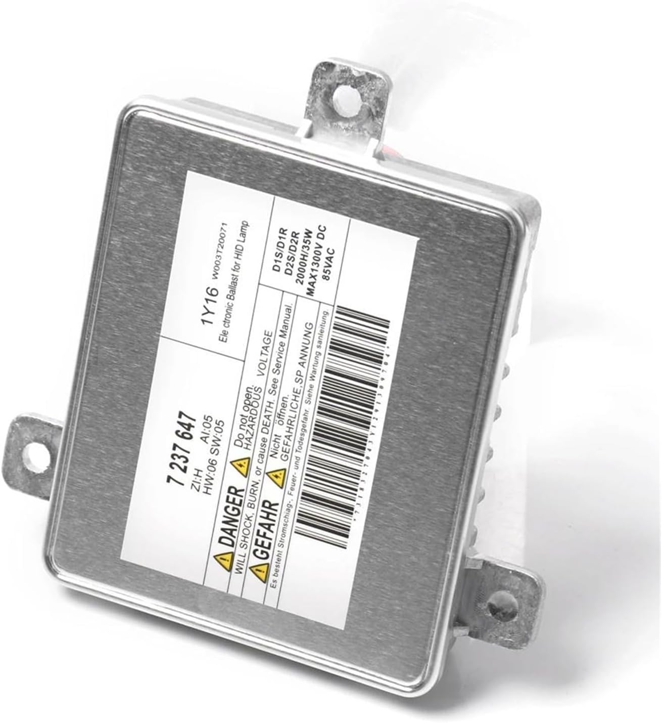 Ballast HID Xenon 35W D1S D1R D2S D2R OEM 7237647 for BMW 63117237647-63117237647-7237647 Car Ballast HID Xenon
