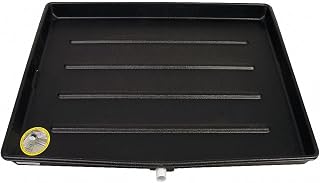 Condensate Drain Pan: Plastic, 65 in L x 34 in W x 2 in D, Long Side Discharge, 6-3263L, 3HAJ7