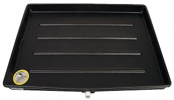 Diversitech 6-2763L A/C Secondary Condensate Drain Pan, Outlet Long Side, Bottom 27" x 63", Overall Dimension 29" x 65", Depth 2"