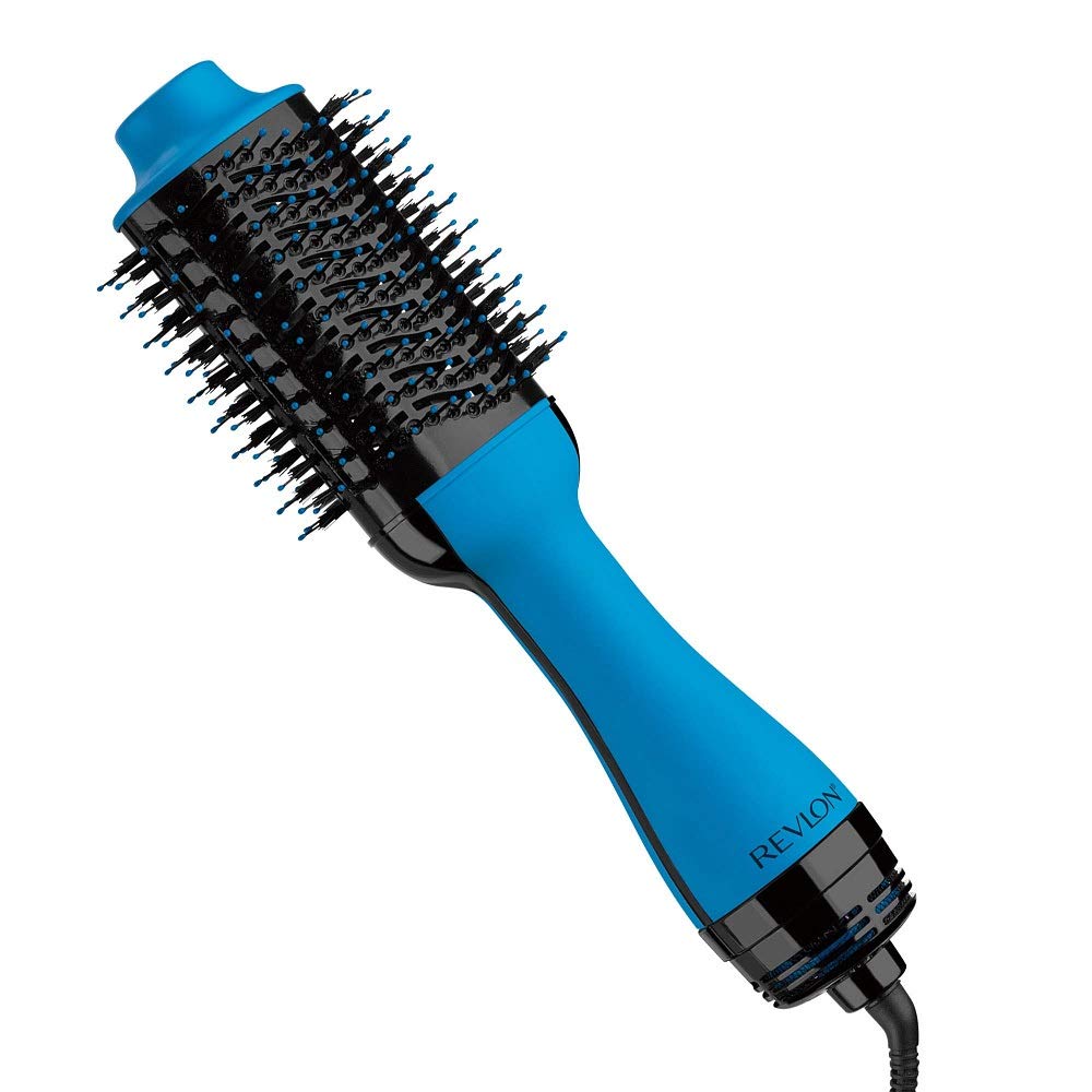 revlon hair dryer brush blue